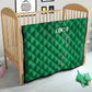 Jamhuri ya Kenya Rugby Quilt Kenyan Shield Style - Green Color