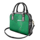 Jamhuri ya Kenya Rugby Shoulder Handbag Kenyan Shield Style - Green Color
