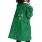 Jamhuri ya Kenya Rugby Custom Wearable Blanket Hoodie Kenyan Shield Style - Green Color