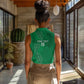 Jamhuri ya Kenya Rugby Custom Women Sleeveless Polo Shirt Kenyan Shield Style - Green Color