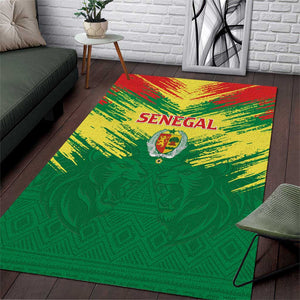 Senegal Rugby Area Rug Go Go Go !