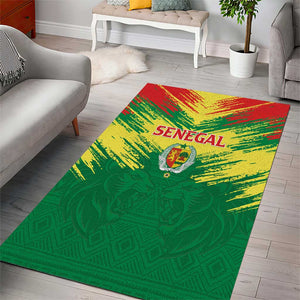 Senegal Rugby Area Rug Go Go Go !
