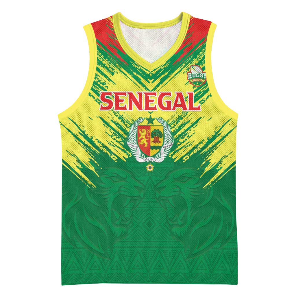 Senegal Rugby Custom Basketball Jersey Go Go Go ! - African Pride