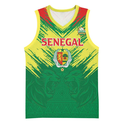 Senegal Rugby Custom Basketball Jersey Go Go Go ! - African Pride