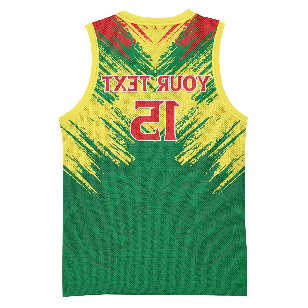 Senegal Rugby Custom Basketball Jersey Go Go Go ! - African Pride