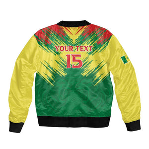 Senegal Rugby Custom Bomber Jacket Go Go Go !