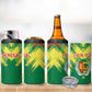 Senegal Rugby Custom 4 in 1 Can Cooler Tumbler Go Go Go !