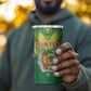 Senegal Rugby Custom 4 in 1 Can Cooler Tumbler Go Go Go !