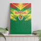Senegal Rugby Canvas Wall Art Go Go Go !