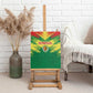 Senegal Rugby Canvas Wall Art Go Go Go !