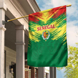 Senegal Rugby Garden Flag Go Go Go !