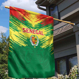 Senegal Rugby Garden Flag Go Go Go !