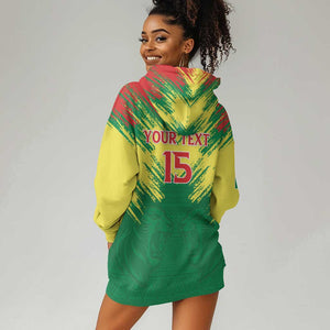 Senegal Rugby Custom Hoodie Dress Go Go Go !