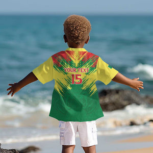 Senegal Rugby Custom Kid Hawaiian Shirt Go Go Go !