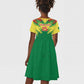 Senegal Rugby Custom Kid Short Sleeve Dress Go Go Go !