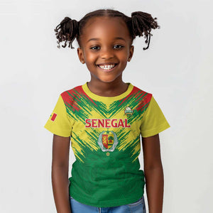 Senegal Rugby Custom Kid T shirt Go Go Go !