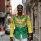 Senegal Rugby Custom Long Sleeve Button Shirt Go Go Go !