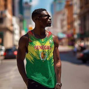 Senegal Rugby Custom Men Tank Top Go Go Go !
