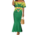 Senegal Rugby Custom Mermaid Dress Go Go Go !