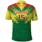 Senegal Rugby Custom Polo Shirt Go Go Go !