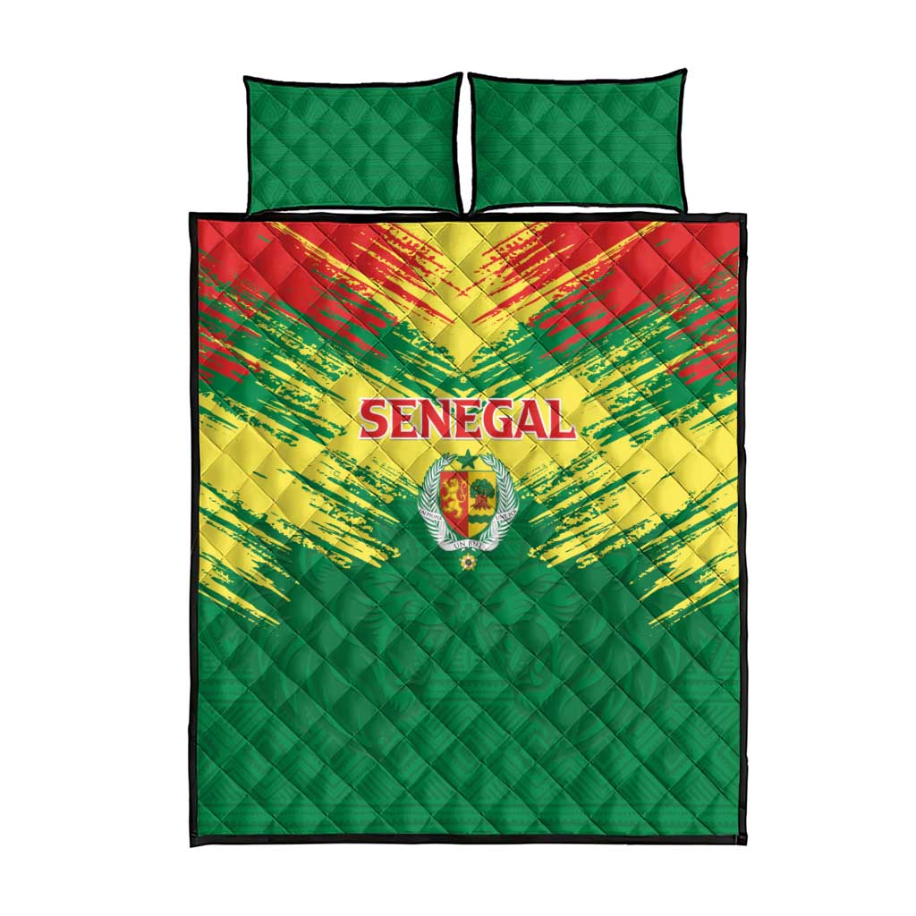 Senegal Rugby Quilt Bed Set Go Go Go !