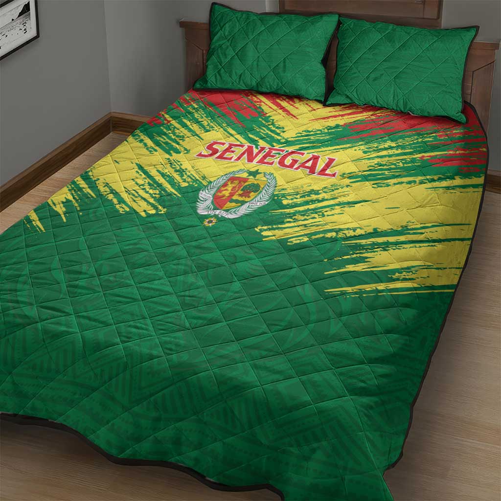 Senegal Rugby Quilt Bed Set Go Go Go !