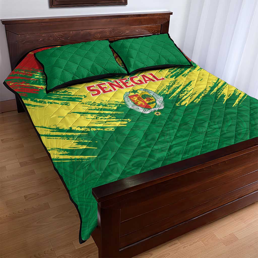 Senegal Rugby Quilt Bed Set Go Go Go !