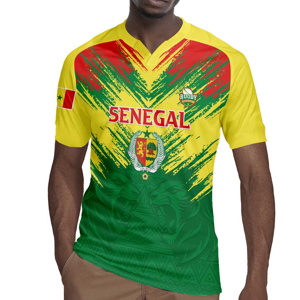 Senegal Rugby Custom Rugby Jersey Go Go Go !