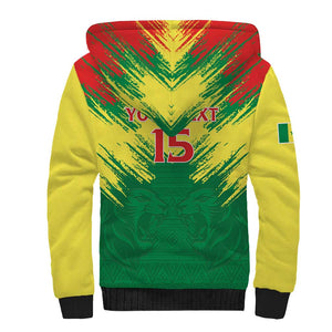 Senegal Rugby Custom Sherpa Hoodie Go Go Go !