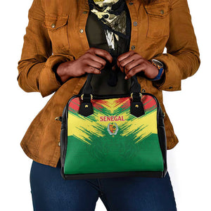 Senegal Rugby Shoulder Handbag Go Go Go !