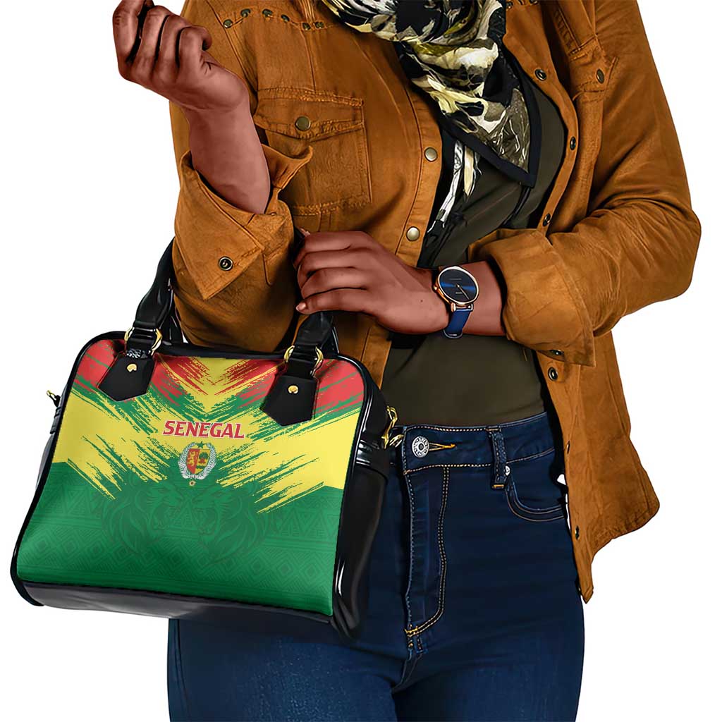 Senegal Rugby Shoulder Handbag Go Go Go !