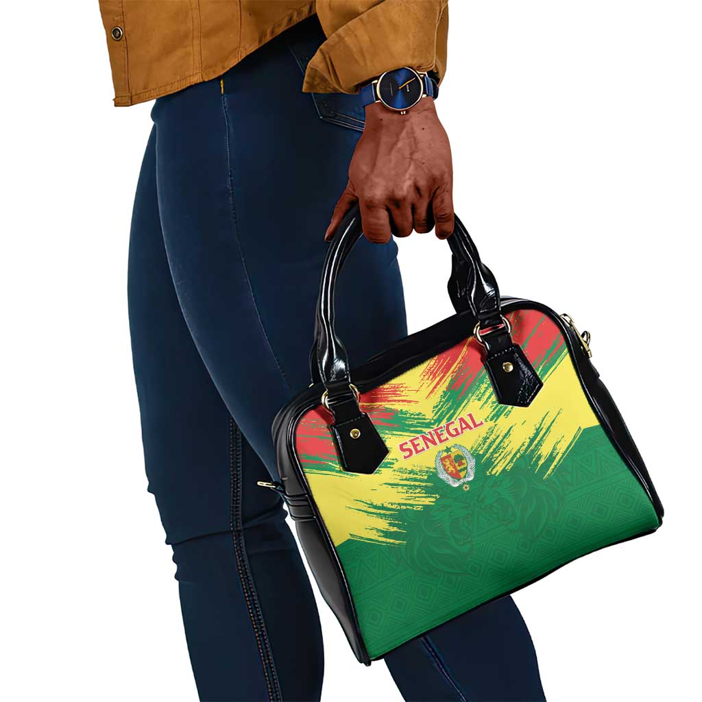 Senegal Rugby Shoulder Handbag Go Go Go !