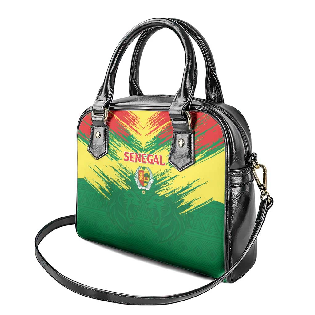 Senegal Rugby Shoulder Handbag Go Go Go !