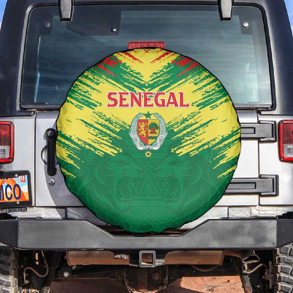 Senegal Rugby Spare Tire Cover Go Go Go !