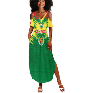 Senegal Rugby Custom Summer Maxi Dress Go Go Go !
