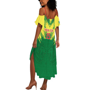 Senegal Rugby Custom Summer Maxi Dress Go Go Go !