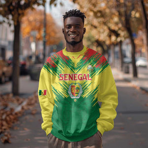 Senegal Rugby Custom Sweatshirt Go Go Go !