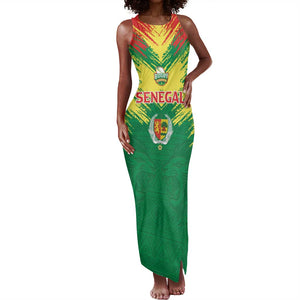 Senegal Rugby Custom Tank Maxi Dress Go Go Go !