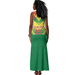 Senegal Rugby Custom Tank Maxi Dress Go Go Go !