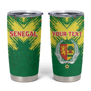 Senegal Rugby Custom Tumbler Cup Go Go Go !