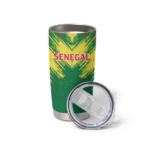 Senegal Rugby Custom Tumbler Cup Go Go Go !