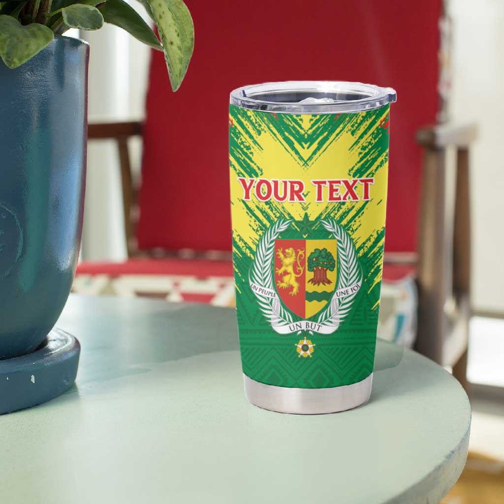 Senegal Rugby Custom Tumbler Cup Go Go Go !