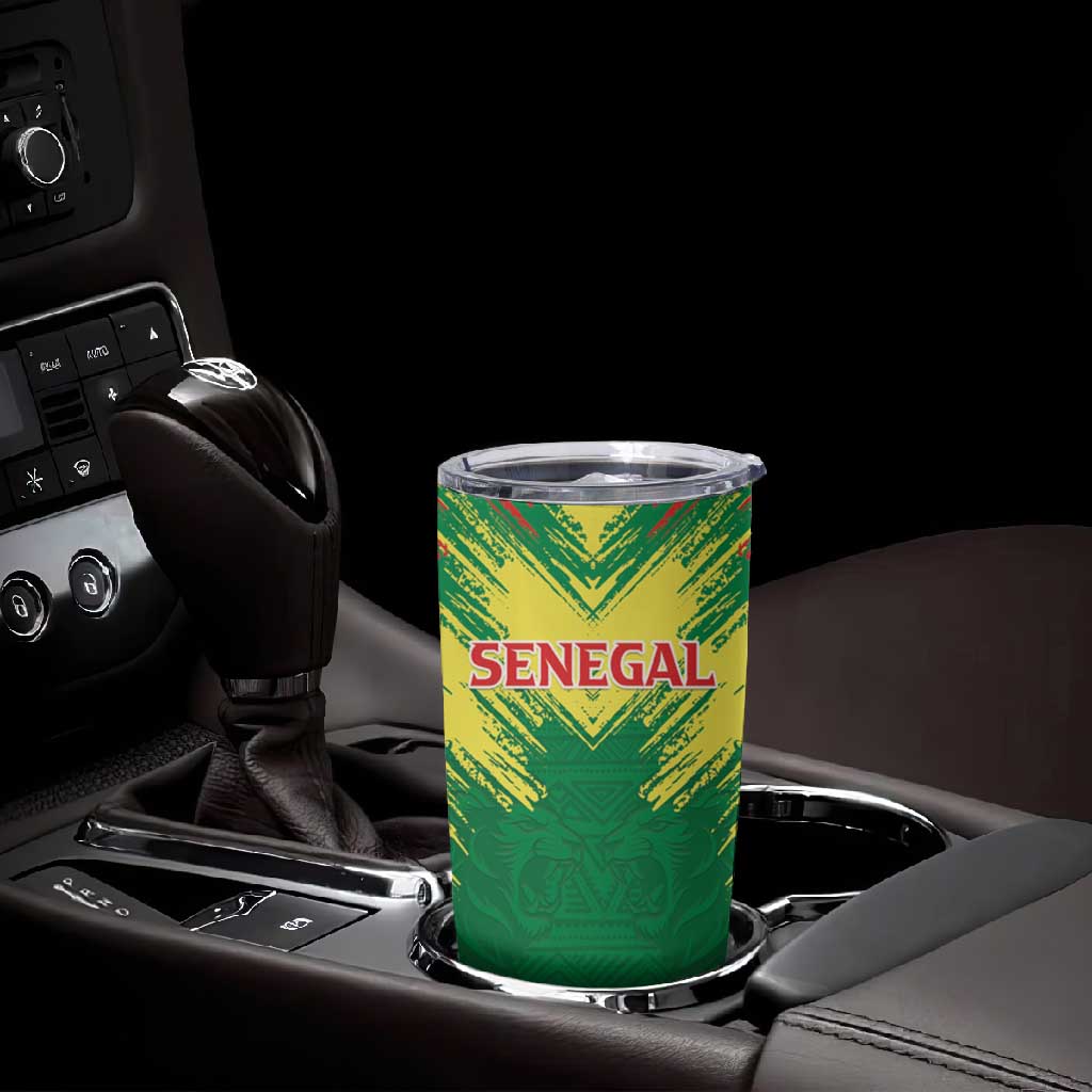 Senegal Rugby Custom Tumbler Cup Go Go Go !