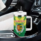Senegal Rugby Custom Tumbler With Handle Go Go Go !