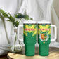 Senegal Rugby Custom Tumbler With Handle Go Go Go !