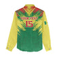 Senegal Rugby Custom Women Casual Shirt Go Go Go !