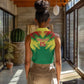 Senegal Rugby Custom Women Sleeveless Polo Shirt Go Go Go !