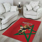 Morocco Rugby Custom Area Rug Come On Atlas Lions