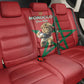 Morocco Rugby Custom Back Car Seat Cover Come On Atlas Lions