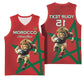 Morocco Rugby Custom Basketball Jersey Come On Atlas Lions - African Pride